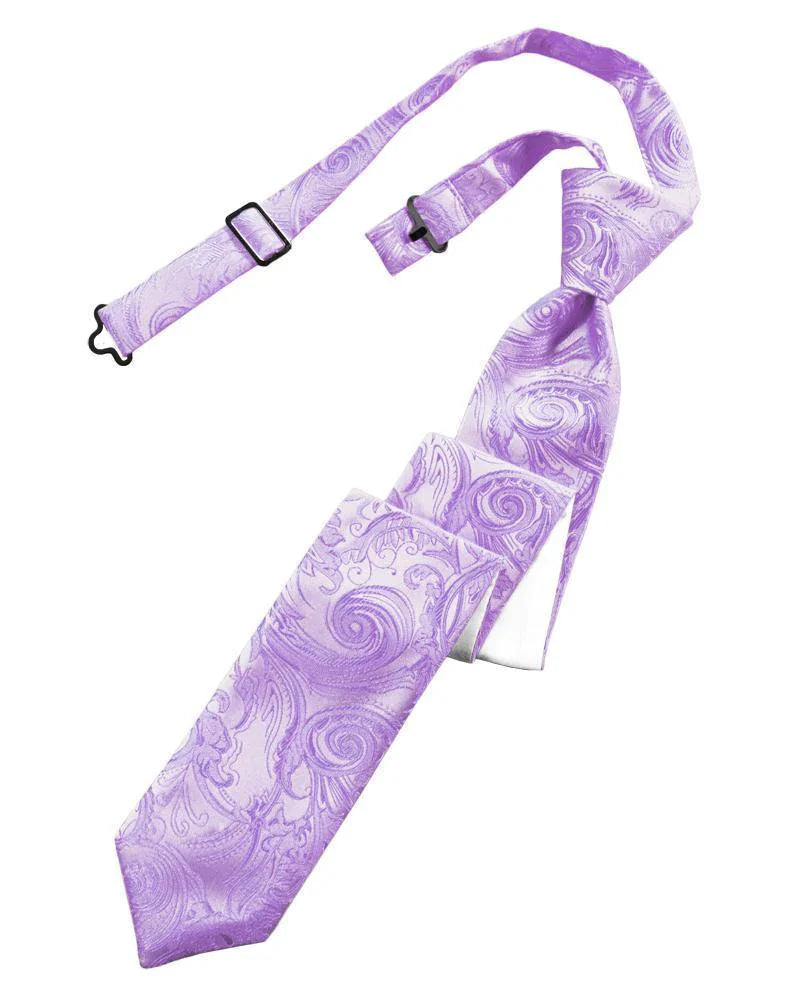Tapestry Skinny Necktie Pre- Tied-54
